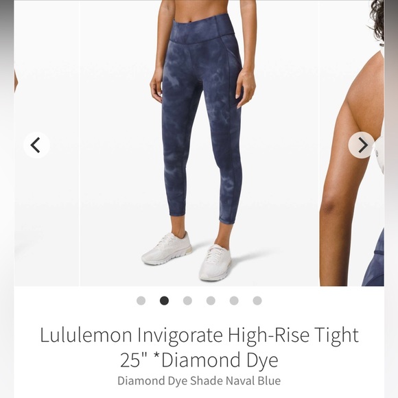 Lululemon - Invigorate 25” - size 4 - Picture 2 of 6